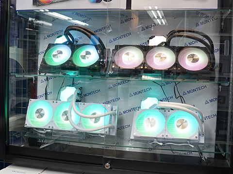 MONTECHの光る水冷クーラー「HyperFlow ARGB」が入荷、計4製品 - AKIBA