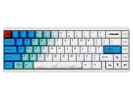 カラフルなラピッドトリガー対応65%ゲーミングキーボード「Muse 65」が