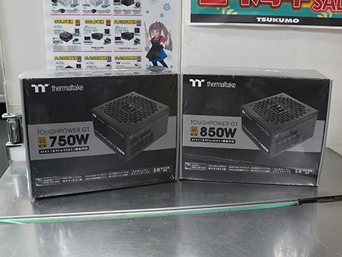 PCIe 5.1/ATX 3.1対応の80PLUS GOLD電源「TOUGHPOWER GT」が