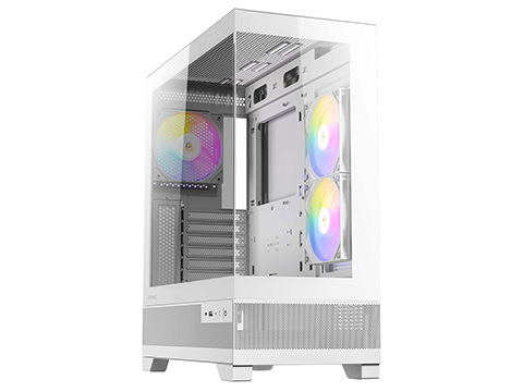 AntecのピラーレスPCケース「CX700 ARGB」が発売、ARGBファンを3基搭載