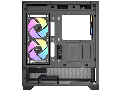 AntecのピラーレスPCケース「CX700 ARGB」が発売、ARGBファンを3基搭載