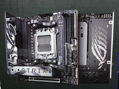Ryzen 9000対応のMini-ITXマザー「ROG STRIX X870-I GAMING WIFI」が
