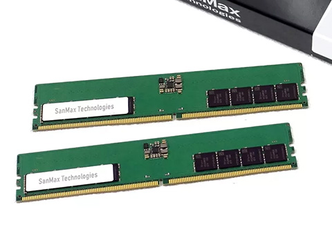 Micron製DRAM採用のDDR5-5600メモリがSanMaxから、容量違いで2モデル