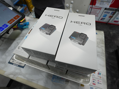小型4Kアクションカム「GoPro HERO」が25,800円！未使用品が大量入荷
