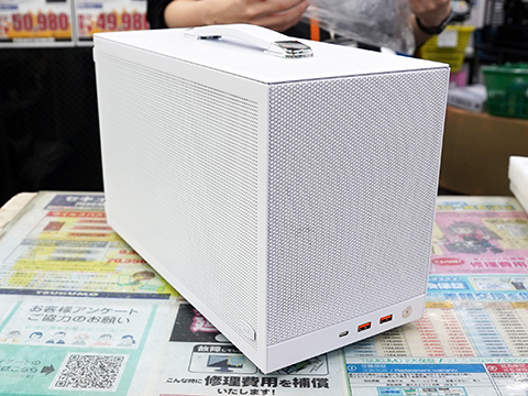 CPSの持ち運べるMini-ITXケース「K101 MESH」が28日発売、カラーは2色