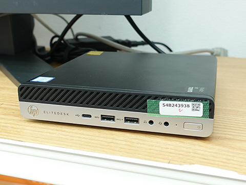 Core i7-9700Tや16GBメモリ搭載のミニPC「EliteDesk 800 G5 DM」が