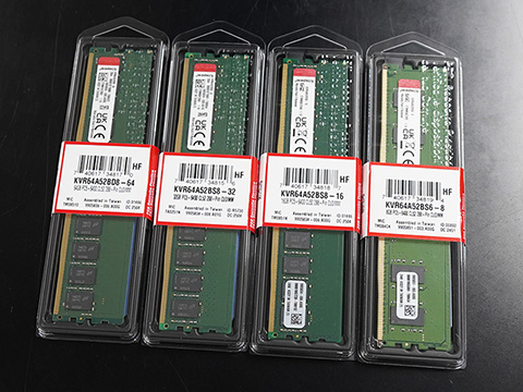 1枚で64GBの大容量CUDIMMがKingstonから - AKIBA PC Hotline!