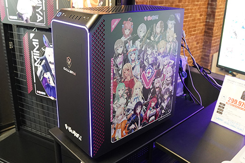 GALLERIA ぶいすぽっ！コラボPC向けのカスタムパネルがGALLERIA