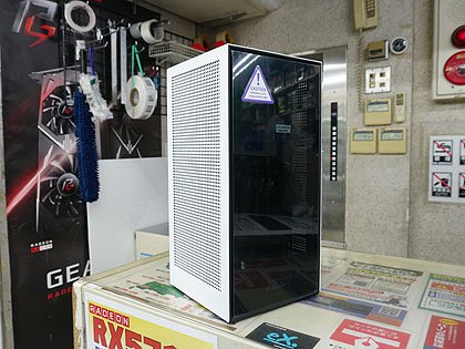 NZXTのコンパクトMini-ITXタワー「H1」が発売、水冷クーラーと650W電源