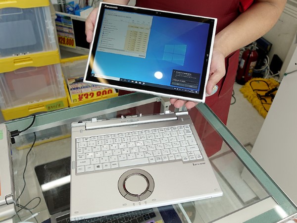 第7世代Core搭載の12型2in1「Let's note XZ6」が49,800円！解像度2,160