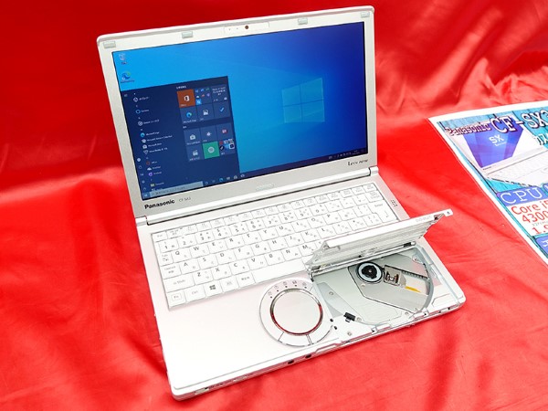 DVDドライブ搭載の12.1型ノート「Let's note SX3」が27,800円！中古PC