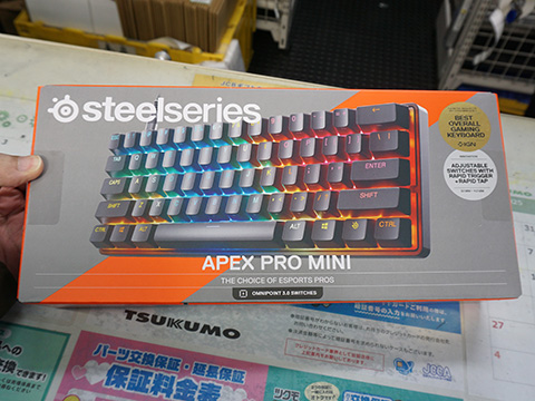 即購入可 SteelSeries Apex Pro Mini Gen 3 楽天市場】[正規販売店