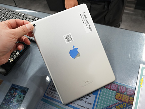 第6世代iPadの128GB/Wi-Fiモデルが14,800円！中古品が1,700台も入荷