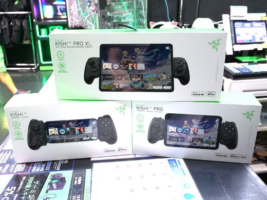 Razerの一体型ゲームパッド「Kishi V3」が3モデル登場、13インチiPad
