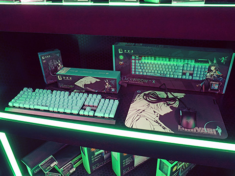 ゼンレスゾーンゼロ』雅モチーフのRazer製デバイスが発売、キーボード
