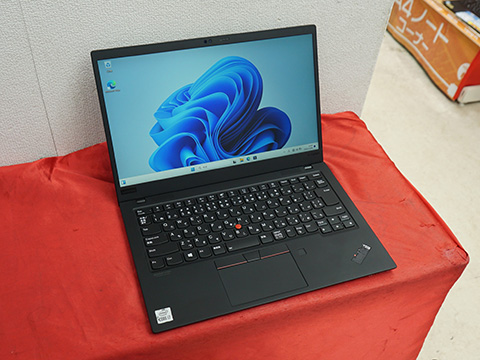 Core i7-10510U+16GBメモリ搭載の「ThinkPad X1 Carbon 8th Gen」が