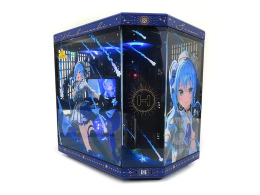 星街すいせいコラボケース採用のゲーミングPCが駿河屋から登場、Ryzen