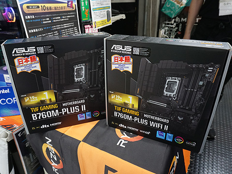 第14世代Core対応マザー「TUF GAMING B760M-PLUS II」が発売、無線の