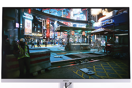 真っ白な27インチ/4K/160Hz対応ゲーミングモニター「MSI MAG 274URFW