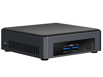 第8世代Core i7を搭載したIntel NUCが発売、M.2 SSD専用の薄型モデル