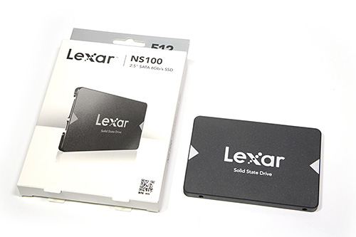 LexarのSATA SSD「NS100」をテスト、耐久性高めのエントリーモデル