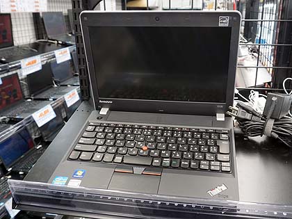 11.6型モバイルノート「ThinkPad Edge E130」が税込19,800円で大量販売