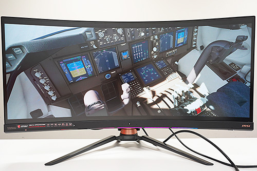 フライトシムにウルトラワイド液晶は最高！ 34インチ/湾曲/UWQHDの