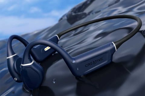 クリエイティブ、フィット感調整できる骨伝導イヤフォン - AV Watch