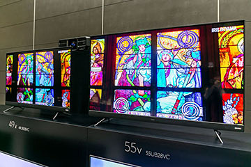 アイリスオーヤマ、量子ドット技術「QLED」採用の55型4Kテレビ - AV Watch