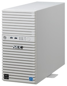 NEC、「Express5800シリーズ」1ソケットサーバー4機種を発売