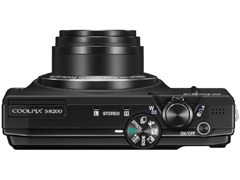 ニコン、広角25mmからの14倍ズームデジカメ「COOLPIX S8200