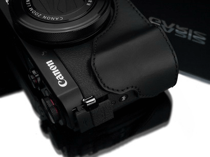 PowerShot G7 X Mark II用の本革ハーフケース - デジカメ Watch