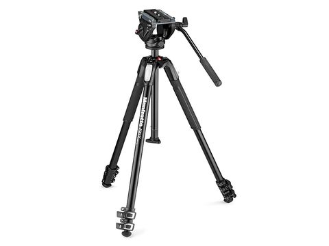 マンフロット、カウンターバランス12kgまで対応のフルードビデオ雲台