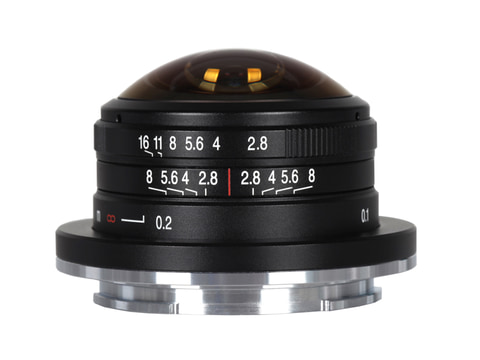 小型軽量の円周魚眼レンズ「LAOWA 4mm F2.8 Fisheye」にAPS-C用が追加