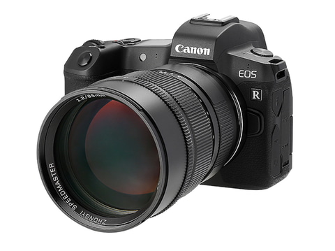 キヤノンRF/ニコンZ用の「SPEEDMASTER 85mm F1.2」。税別8.5万円