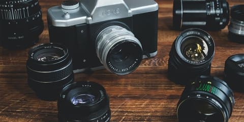 instax mini対応のレンズ交換式インスタントカメラ「NONS SL42