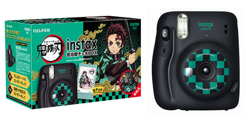 アニメ「鬼滅の刃」とコラボしたチェキが登場。11月25日から予約受付