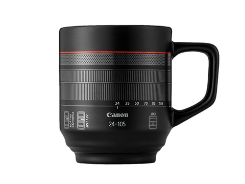 キヤノン公式グッズに「レンズ型マグカップ」や「ミニカップセット」が