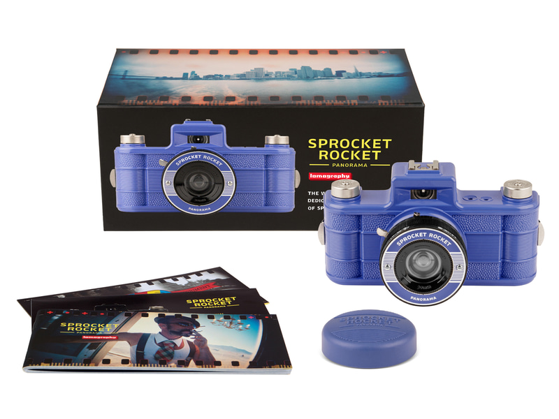 ロモグラフィーの35mmパノラマカメラ「Sprocket Rocket」に新色