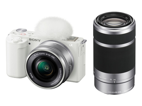 ソニー、Vlogミラーレス「ZV-E10」にダブルズームキット追加
