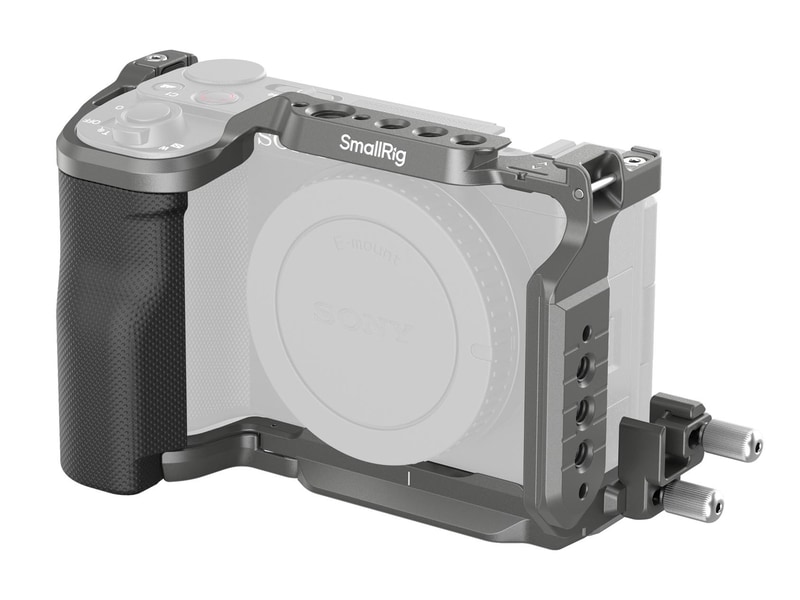 SmallRig製の「ソニーZV-E10 II」用カメラケージ＆増設グリップ