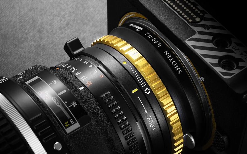 SHOTEN、ニコンF→ニコンZのマウントアダプター／“Nikon×RED”を