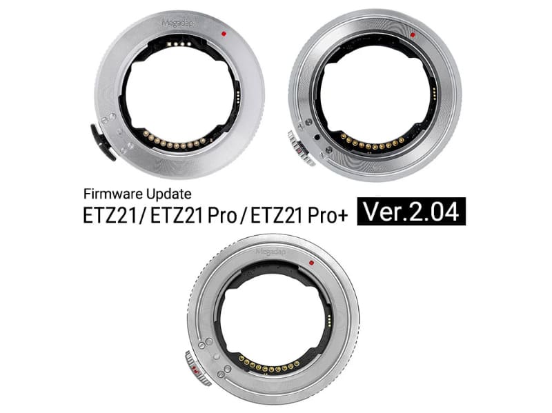 MegadapのソニーE→ニコンZマウントアダプターが更新 電子接点非搭載