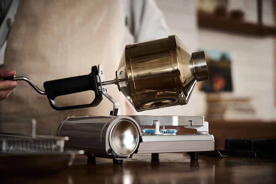 Iwatani My roast 手動焙煎器 カセットフーミニ付き Iwatani イワタニ