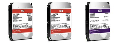 Western Digital、10TBモデルをNAS向けHDD「WD Red」「WD Red Pro