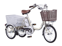 パナソニック、シニアの買い物を支援する“3輪タイプ”の電動アシスト