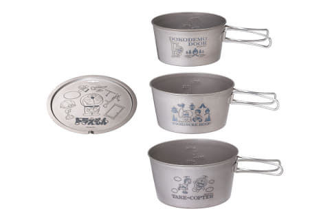 ドラえもんのかわいいアウトドアグッズ。シェラカップなど - 家電 Watch