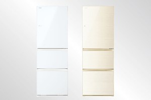 東芝、幅60cmで363/330Lのスリムな3ドア冷凍冷蔵庫、新色展開も - 家電