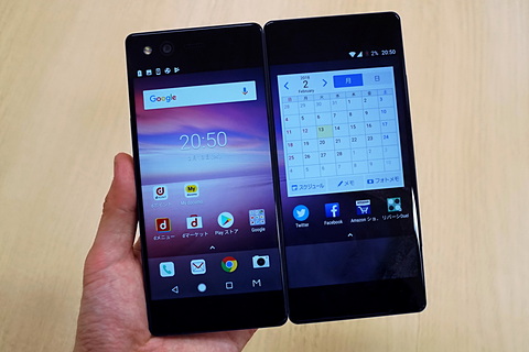 M Z-01K」ミニレビュー（編集部石井）] 時代が追いついた2画面スマホ