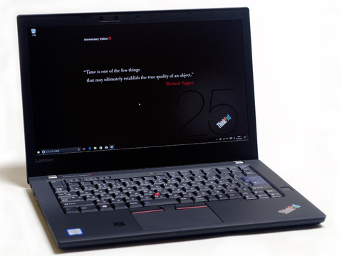 西川和久の不定期コラム】誕生25周年を記念した特別モデル、「ThinkPad